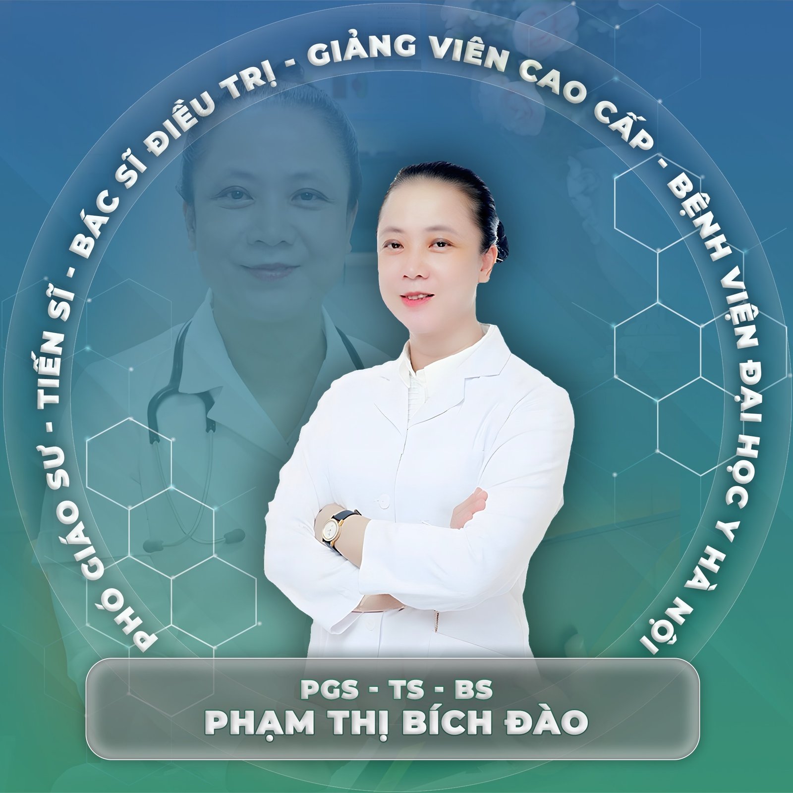 Chân dung PGS.TS. BS. Phạm Thị Bích Đào, chuyên gia Tai Mũi Họng